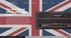 Desktop Screenshot of hiwatt.co.uk